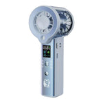 Ventilatore portatile silenzioso F1 con tecnologia Turbo Spray Cooling.