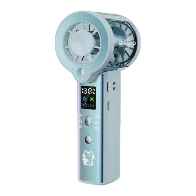 Ventilatore portatile silenzioso F1 con tecnologia Turbo Spray Cooling.