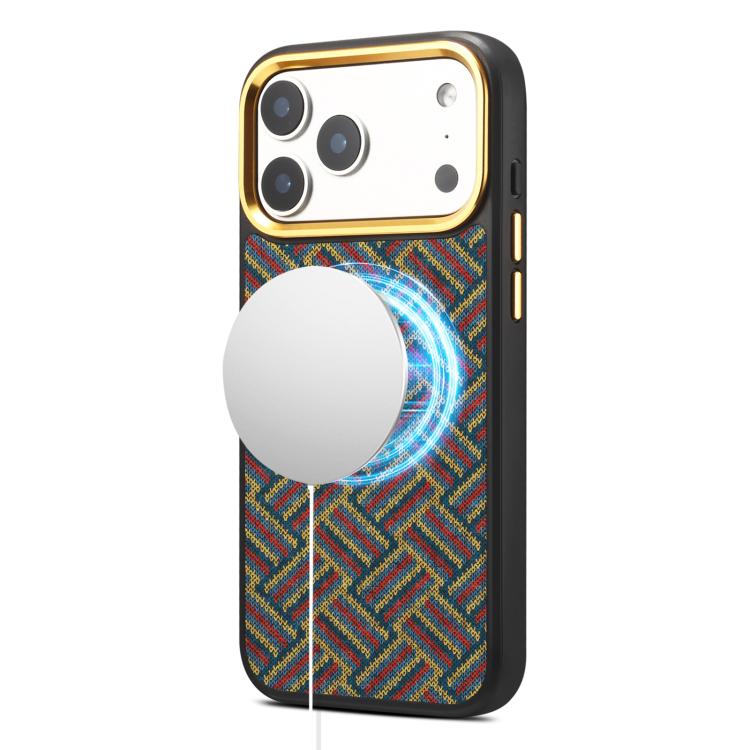 Custodia per telefono magnetica Senior A28+1 con motivo ricamato etnico., For iPhone 17 Pro Max, For iPhone 17 Pro, For iPhone 16 Pro Max, For iPhone 16 Pro