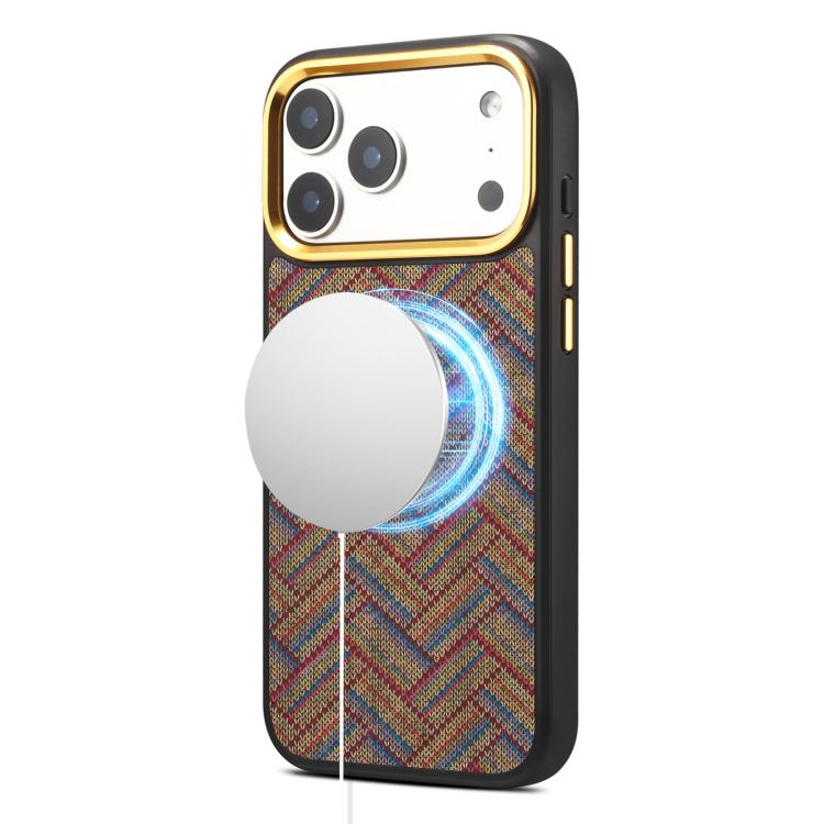 Custodia per telefono magnetica Senior A28+1 con motivo ricamato etnico., For iPhone 17 Pro Max, For iPhone 17 Pro, For iPhone 16 Pro Max, For iPhone 16 Pro
