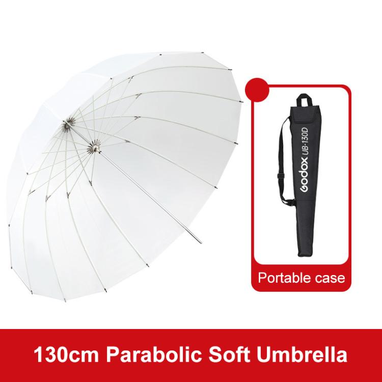 Diffusore riflettore per studio fotografico Godox, UB-85S Black Silver Umbrella, UB-85S Black Silver Umbrella with Softbox, UB-105S Black Silver Umbrella, UB-105S Black Silver Umbrella with Softbox, UB-130S Black Silver Umbrella                        ...