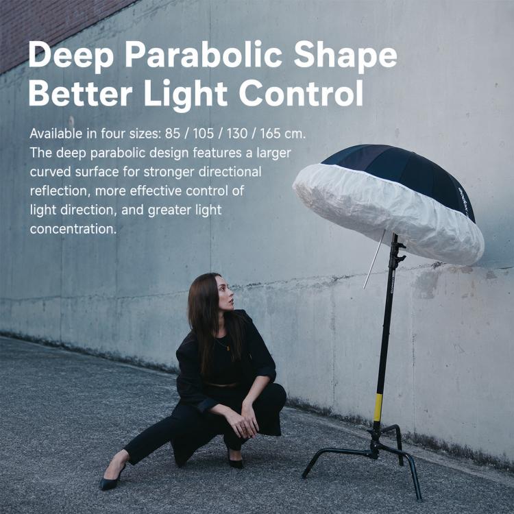 Diffusore riflettore per studio fotografico Godox, DPU-85T Reflect Umbrella Sotfbox, DPU-105T Reflect Umbrella Sotfbox, DPU-130T Reflect Umbrella Sotfbox, DPU-165T Reflect Umbrella Sotfbox, DPU-85BS Black Silver Softbox Reflector                       ...