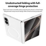 Custodia per telefono integrata in ecopelle con chiusura magnetica centrale., For Galaxy Z Fold8 5G, For Galaxy Z Flip8 5G