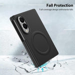 Custodia per telefono integrata in ecopelle con chiusura magnetica centrale., For Galaxy Z Fold8 5G, For Galaxy Z Flip8 5G