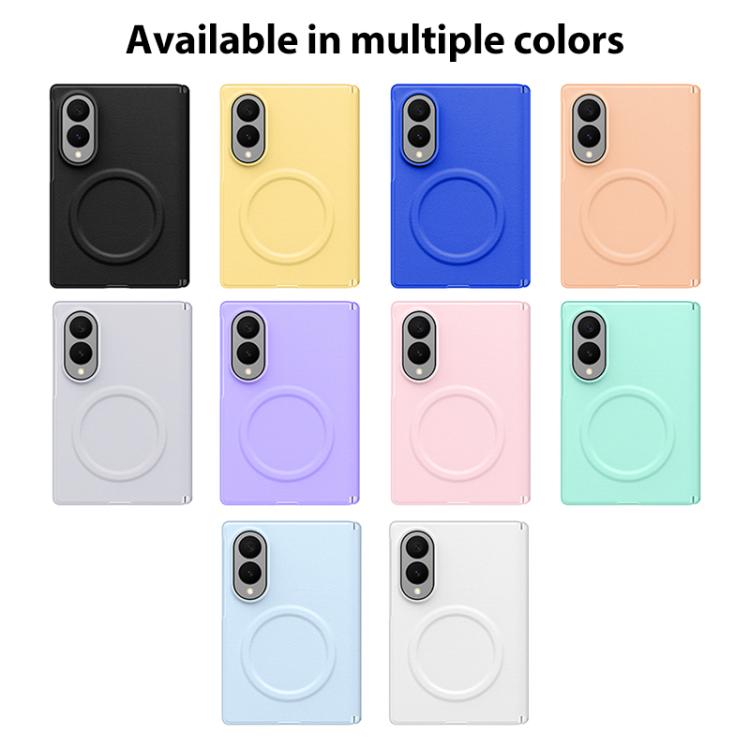 Custodia per telefono integrata in ecopelle con chiusura magnetica centrale., For Galaxy Z Fold8 5G, For Galaxy Z Flip8 5G