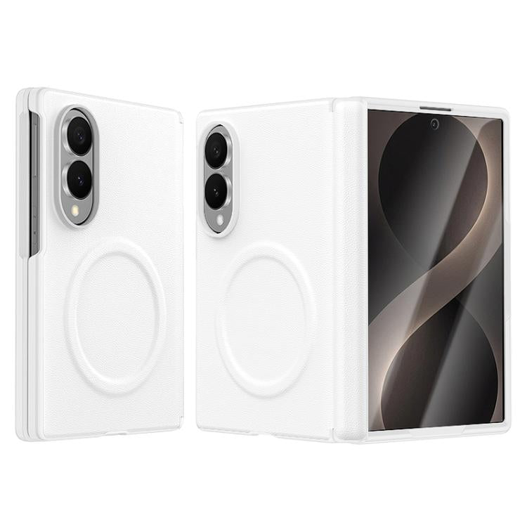 Custodia per telefono integrata in ecopelle con chiusura magnetica centrale., For Galaxy Z Fold8 5G, For Galaxy Z Flip8 5G