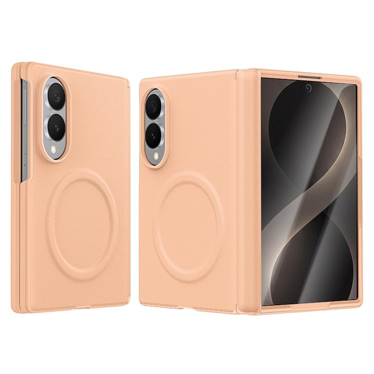 Custodia per telefono integrata in ecopelle con chiusura magnetica centrale., For Galaxy Z Fold8 5G, For Galaxy Z Flip8 5G