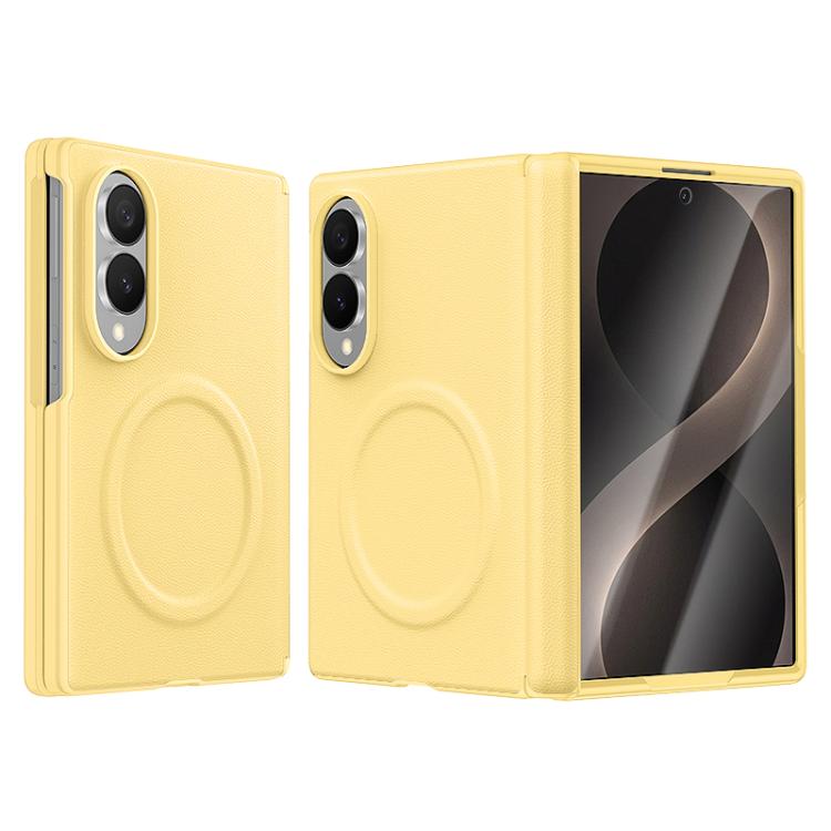 Custodia per telefono integrata in ecopelle con chiusura magnetica centrale., For Galaxy Z Fold8 5G, For Galaxy Z Flip8 5G