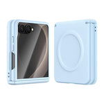 Custodia per telefono integrata in ecopelle con chiusura magnetica centrale., For Galaxy Z Fold8 5G, For Galaxy Z Flip8 5G