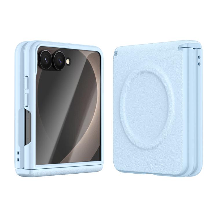 Custodia per telefono integrata in ecopelle con chiusura magnetica centrale., For Galaxy Z Fold8 5G, For Galaxy Z Flip8 5G