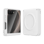 Custodia per telefono integrata in ecopelle con chiusura magnetica centrale., For Galaxy Z Fold8 5G, For Galaxy Z Flip8 5G