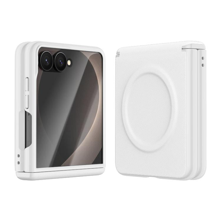 Custodia per telefono integrata in ecopelle con chiusura magnetica centrale., For Galaxy Z Fold8 5G, For Galaxy Z Flip8 5G