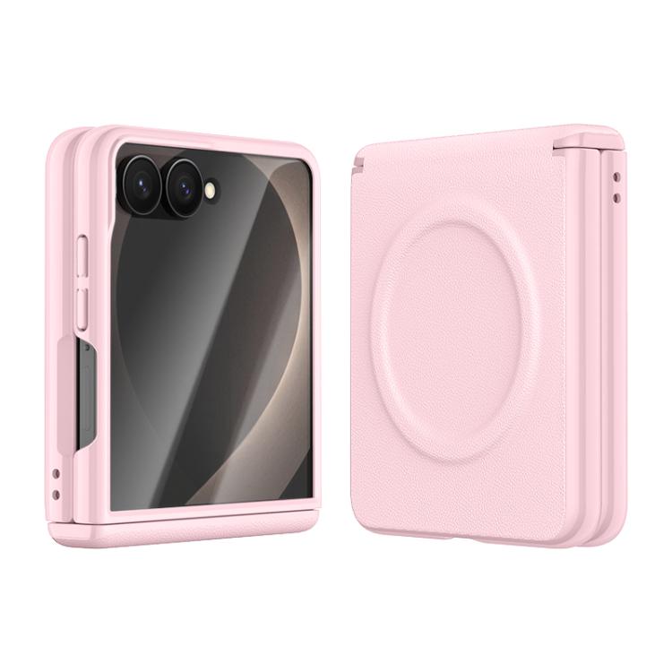 Custodia per telefono integrata in ecopelle con chiusura magnetica centrale., For Galaxy Z Fold8 5G, For Galaxy Z Flip8 5G