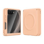 Custodia per telefono integrata in ecopelle con chiusura magnetica centrale., For Galaxy Z Fold8 5G, For Galaxy Z Flip8 5G