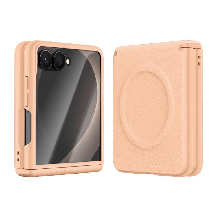 Custodia per telefono integrata in ecopelle con chiusura magnetica centrale., For Galaxy Z Fold8 5G, For Galaxy Z Flip8 5G