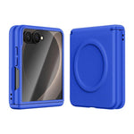 Custodia per telefono integrata in ecopelle con chiusura magnetica centrale., For Galaxy Z Fold8 5G, For Galaxy Z Flip8 5G