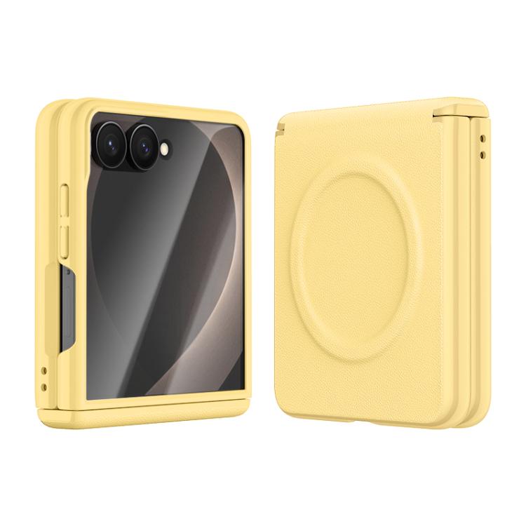 Custodia per telefono integrata in ecopelle con chiusura magnetica centrale., For Galaxy Z Fold8 5G, For Galaxy Z Flip8 5G