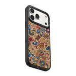Custodia magnetica con motivo etnico per iPhone 17 Pro Max