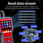 Strumento diagnostico OBDII per auto K2, rilevatore intelligente di guasti del motore HUD, K2