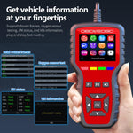 Strumento diagnostico OBDII per auto K2, rilevatore intelligente di guasti del motore HUD, K2