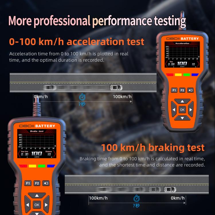 K2 Pro 2 in 1 Strumento diagnostico OBDII per auto - Tester batteria, K2 Pro