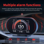 P27 Tachimetro multifunzione LCD HD OBD2 GPS, P27
