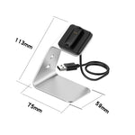 Per Fitbit Inspire 2 Supporto per caricabatterie in lega di alluminio con protezione chip, supporta la ricarica rapida, For Fitbit Inspire 2