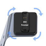 Per Fitbit Inspire 2 Supporto per caricabatterie in lega di alluminio con protezione chip, supporta la ricarica rapida, For Fitbit Inspire 2