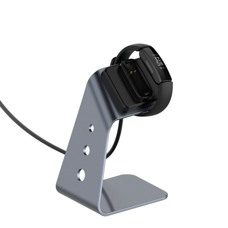 Per Fitbit Inspire 2 Supporto per caricabatterie in lega di alluminio con protezione chip, supporta la ricarica rapida, For Fitbit Inspire 2