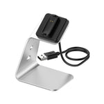 Per Fitbit Inspire 2 Supporto per caricabatterie in lega di alluminio con protezione chip, supporta la ricarica rapida, For Fitbit Inspire 2