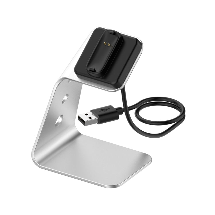 Per Fitbit Inspire 2 Supporto per caricabatterie in lega di alluminio con protezione chip, supporta la ricarica rapida, For Fitbit Inspire 2