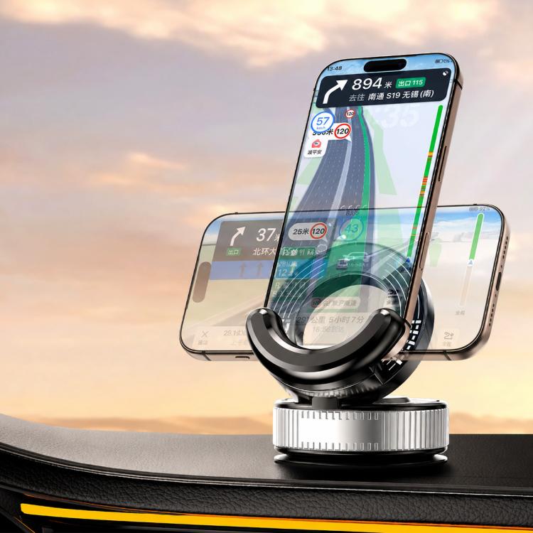 Supporto auto con ventosa per smartphone e tablet