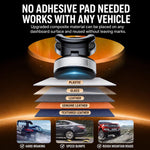 Supporto per telefono da auto con ventosa F9 per navigazione e utilizzo su scrivania, Basic Model, Parking Number Plate