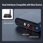 Kit trasmettitore e ricevitore audio wireless AU5810 a 5,8 GHz, supporta la trasmissione fino a 100 m.