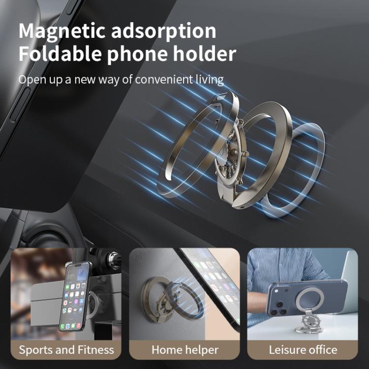 Supporto magnetico per telefono girevole 360°