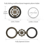 Supporto magnetico per telefono girevole 360°