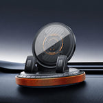 Supporto per telefono da console centrale per auto D7 con base girevole autoadesiva.