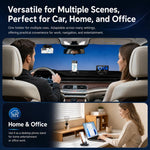 Supporto per telefono da console centrale per auto D7 con base girevole autoadesiva.