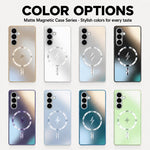 Custodia magnetica per telefono con placcatura sottovuoto, For Galaxy S26+ 5G, For Galaxy S26 Ultra 5G, For Galaxy S26 5G
