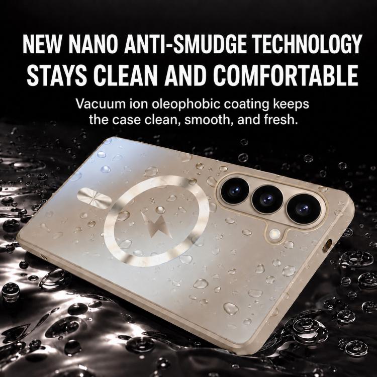 Custodia magnetica per telefono con placcatura sottovuoto, For Galaxy S26+ 5G, For Galaxy S26 Ultra 5G, For Galaxy S26 5G
