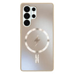 Custodia magnetica per telefono con placcatura sottovuoto, For Galaxy S26+ 5G, For Galaxy S26 Ultra 5G, For Galaxy S26 5G