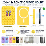 Supporto magnetico in silicone per telefono a forma di farfalla
