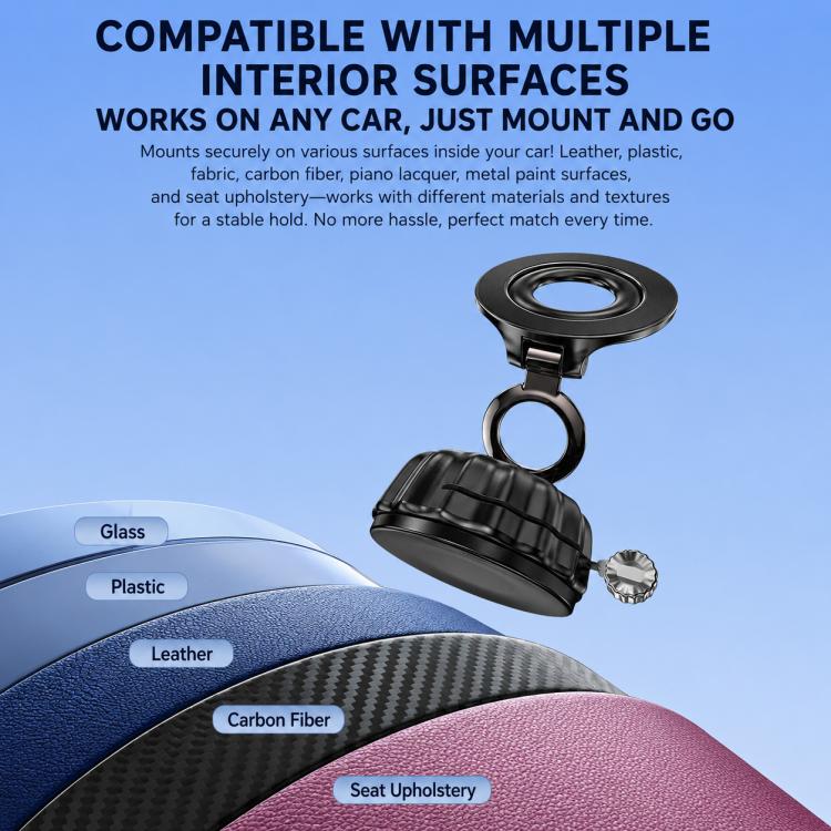 Supporto magnetico a ventosa S21 per telefono da auto, supporto universale per navigatore per auto