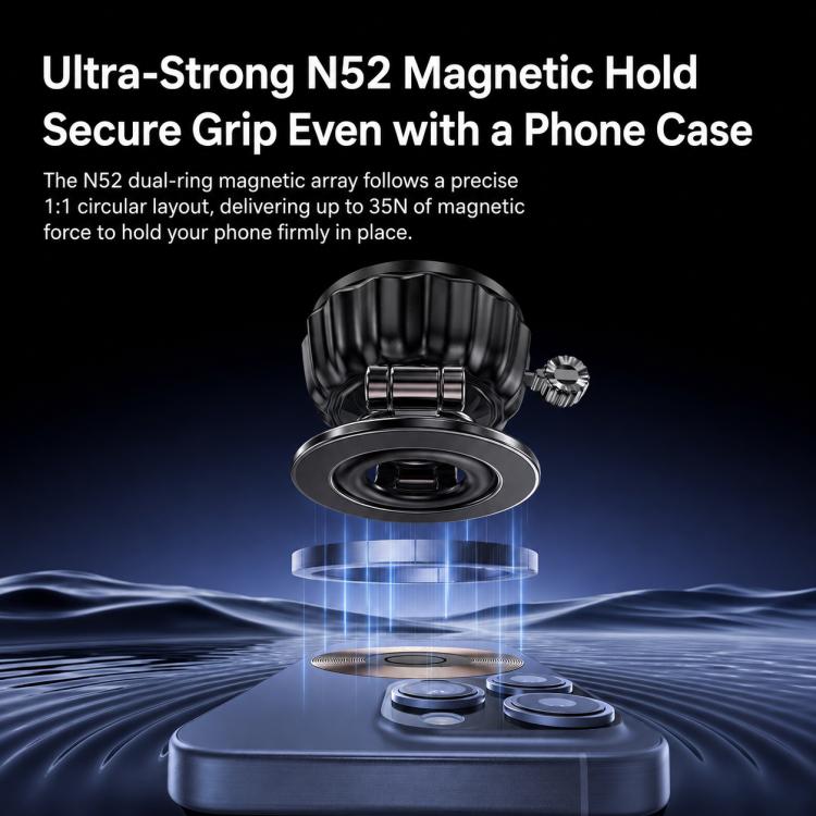 Supporto magnetico a ventosa S21 per telefono da auto, supporto universale per navigatore per auto