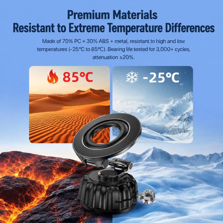 Supporto magnetico a ventosa S21 per telefono da auto, supporto universale per navigatore per auto
