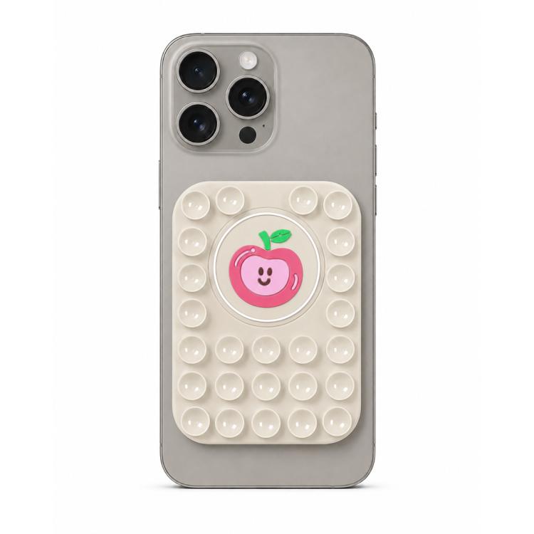 Supporto magnetico in silicone riutilizzabile per telefono