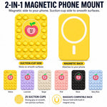 Supporto magnetico in silicone riutilizzabile per telefono
