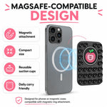 Supporto magnetico in silicone riutilizzabile per telefono