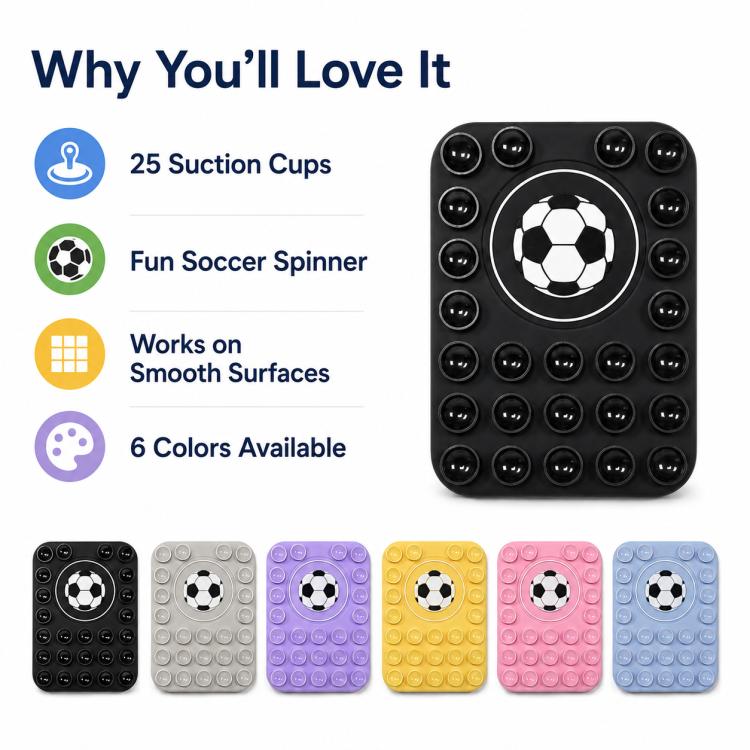 Supporto magnetico in silicone riutilizzabile per telefono