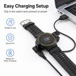 Caricabatterie USB per smartwatch xDfind, For Garmin Forerunner 225, For Garmin Forerunner 220